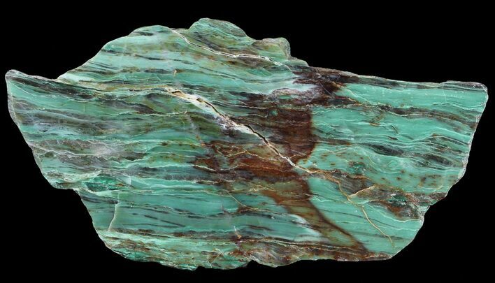 Polished Fuchsite Chert (Dragon Stone) Slab - Australia #65802